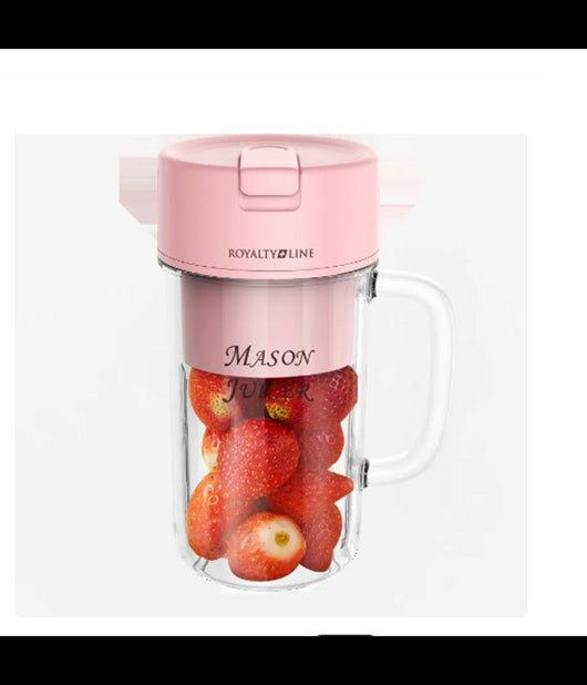 Mini Blender Frullatore Portatile Ricaricabile Con Cannuccia Per Viaggi, Ufficio         