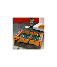 Mini Calcetto Da Tavolo Struttura In Legno E Sagome In Plastica Pallina Inclusa         