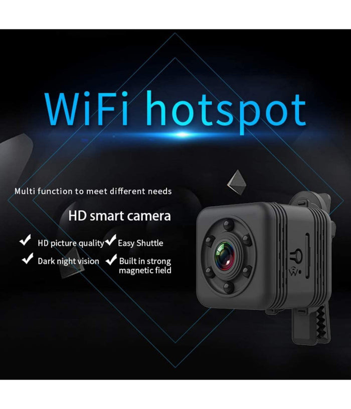 Mini Camera Impermeabile Hd Wireless Foto Video Portatile Multifunzionale Q-s299         