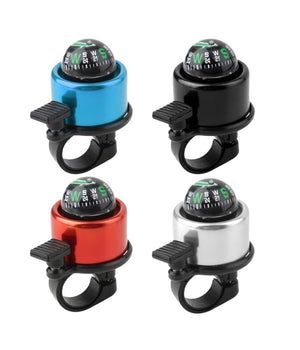 Mini Campanello Campanelli Per Da Bicicletta Bici Bike Con Bussola Manubrio         