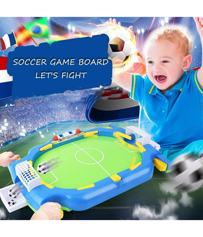 Mini Campo Da Calcio Balilla Da Tavolo Palline Gioco Interattivo Bambini Regali         