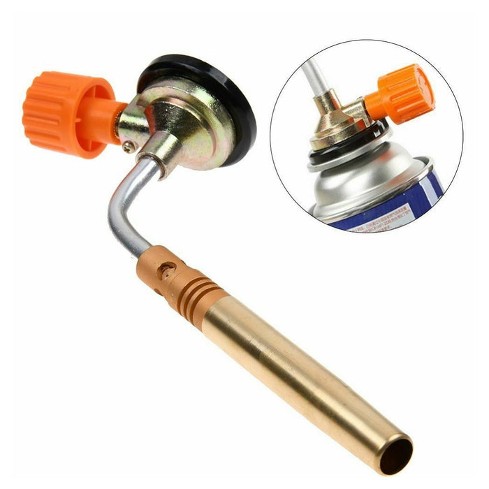 Trade Shop - Mini Cannello Saldatore A Gas Minisaldatore Torcia Fiamma Ossidrica Accensione -