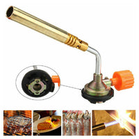 Trade Shop - Mini Cannello Saldatore A Gas Minisaldatore Torcia Fiamma Ossidrica Accensione -