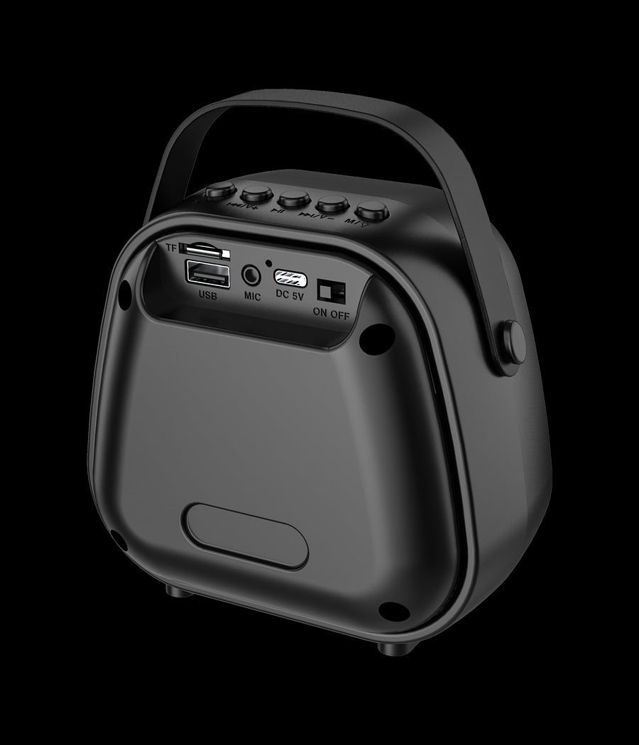 Mini Cassa Speacker Bluetooth Con Microfono Senza Fili A Batteria Ricaricabile         