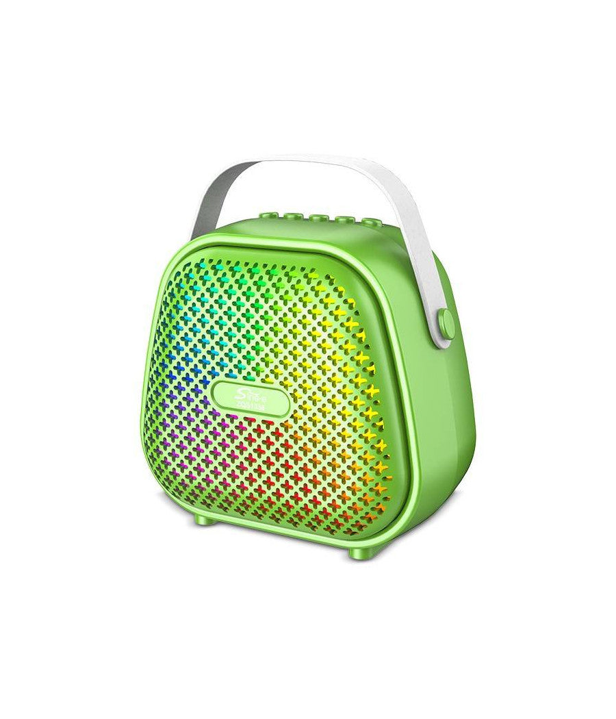 Mini Cassa Speacker Bluetooth Con Microfono Senza Fili A Batteria Ricaricabile         