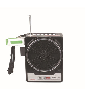 Mini Cassa Speacker Portatile Con Radio Fm Porta Usb Lettore Sd Mp3 Audio Musica         