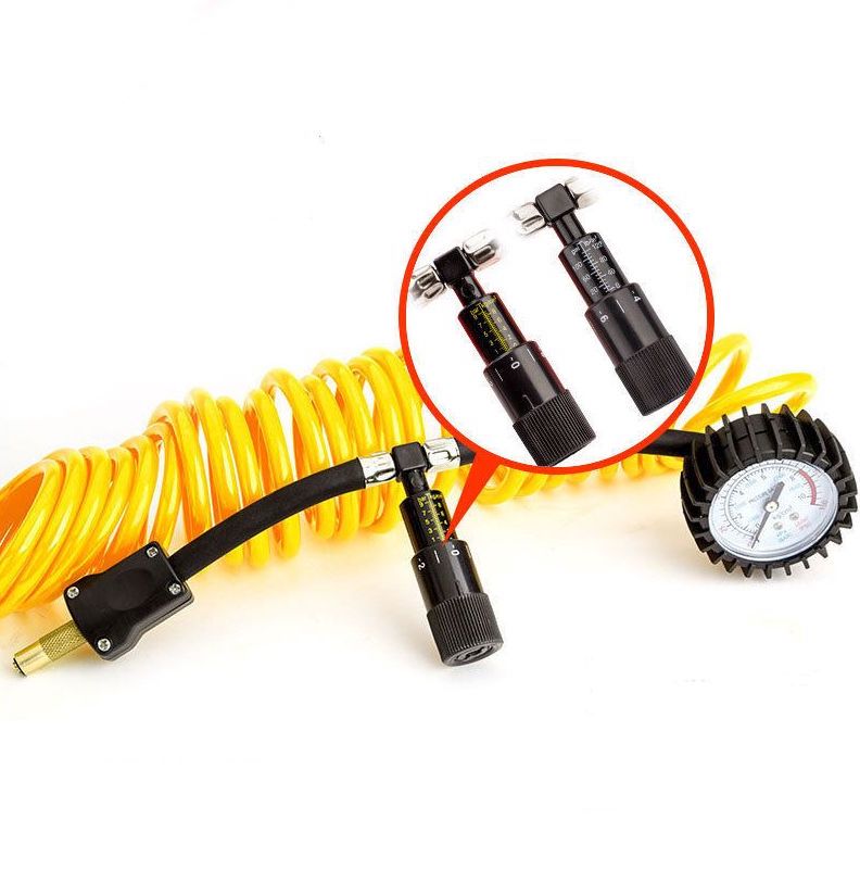 Mini compressore portatile 12v 150psi auto moto bici compreso di kit bucatura