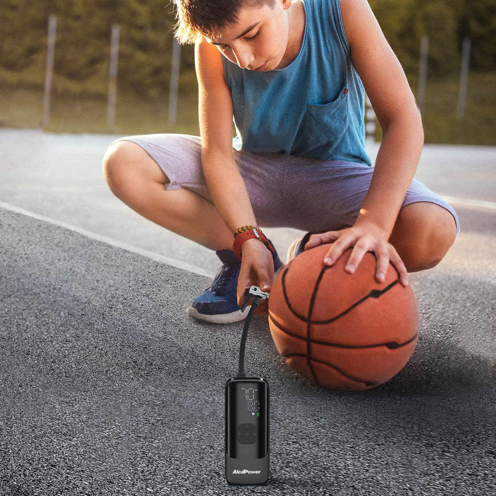 Mini Compressore portatile Auto e Bici 150 PSI 3 in 1 - Compressore, PowerBank e Torcia