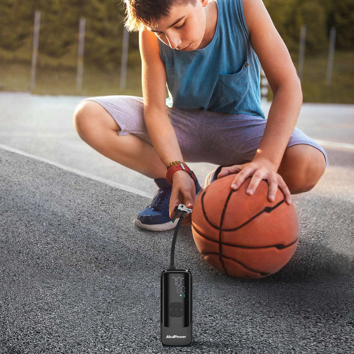 Mini Compressore portatile Auto e Bici 150 PSI 3 in 1 - Compressore, PowerBank e Torcia