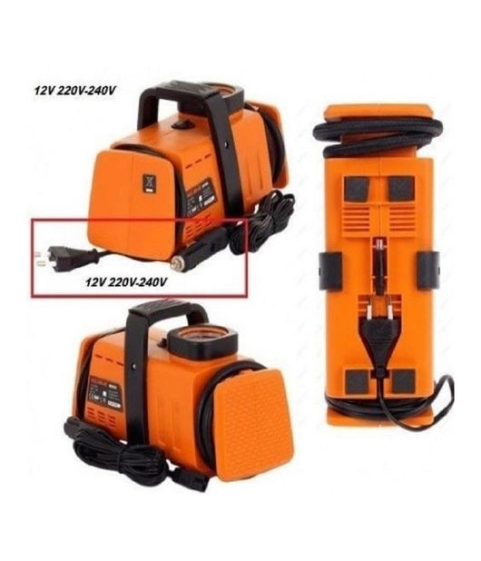 Mini Compressore Portatile Canotti Auto 12v 220v Auto Bici Moto Dcc-260         