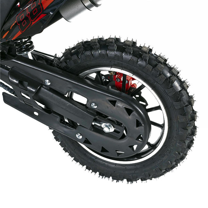 Mini Cross per Bambini KXD 706A ZMC 49cc R10/10-Arancione