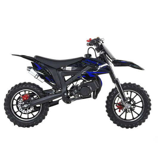 Mini Cross per Bambini KXD 706A ZMC 49cc R10/10-Blu