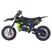 Mini Cross per Bambini KXD 706A ZMC 49cc R10/10-Verde