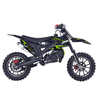 Mini Cross per Bambini KXD 706A ZMC 49cc R10/10-Verde