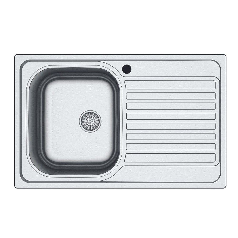 Mini cucina monoblocco bianco frassinato Zagabria 120