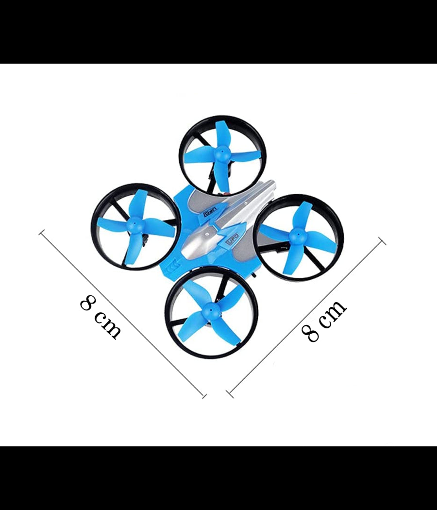 Mini Drone Quadricottero Telecomandato Con Dita Mano Luci Led Rgb Gioco Bambini         