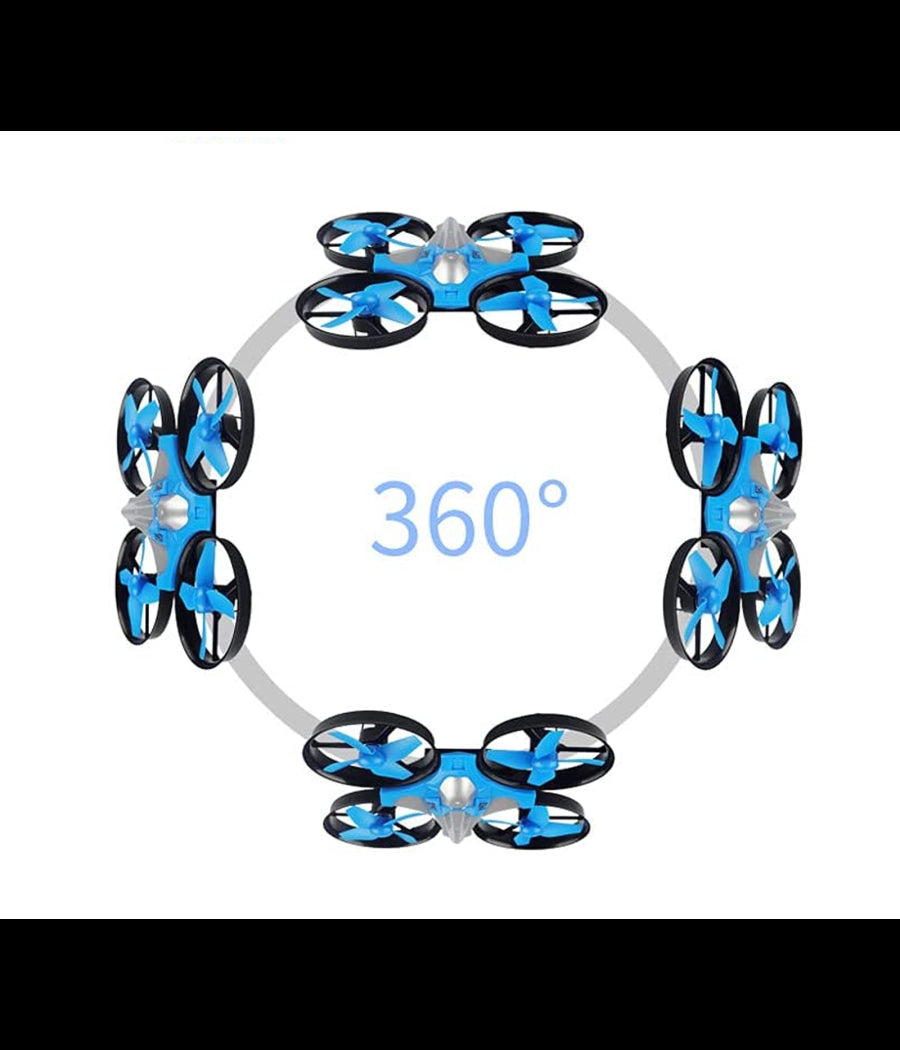 Mini Drone Quadricottero Telecomandato Con Dita Mano Luci Led Rgb Gioco Bambini         