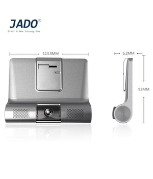 Mini Dvr Auto Full Hd 1080p Camera Monitor Lcd 4" Anteriore Posteriore Interna         