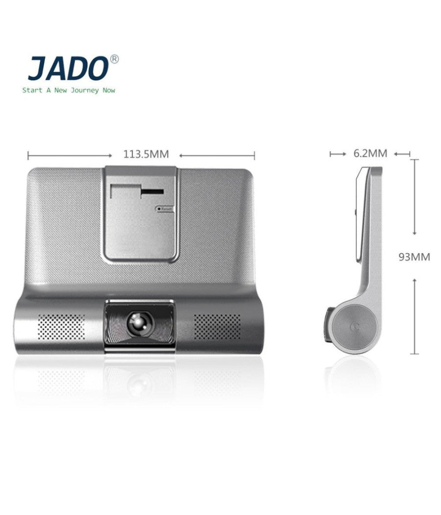 Mini Dvr Auto Full Hd 1080p Camera Monitor Lcd 4" Anteriore Posteriore Interna         