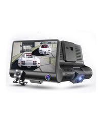 Mini Dvr Auto Full Hd 1080p Camera Monitor Lcd 4" Anteriore Posteriore Interna         