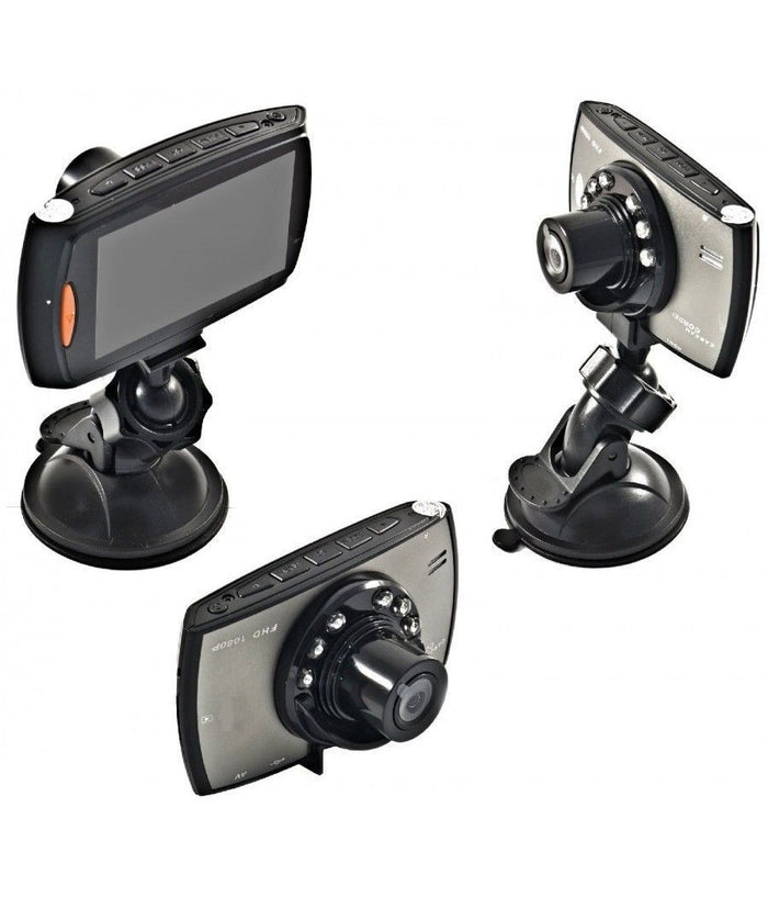 Mini Dvr Telecamera Videoregistratore Auto Hd Monitor Lcd 2.7 Video 6 Led Webcam         