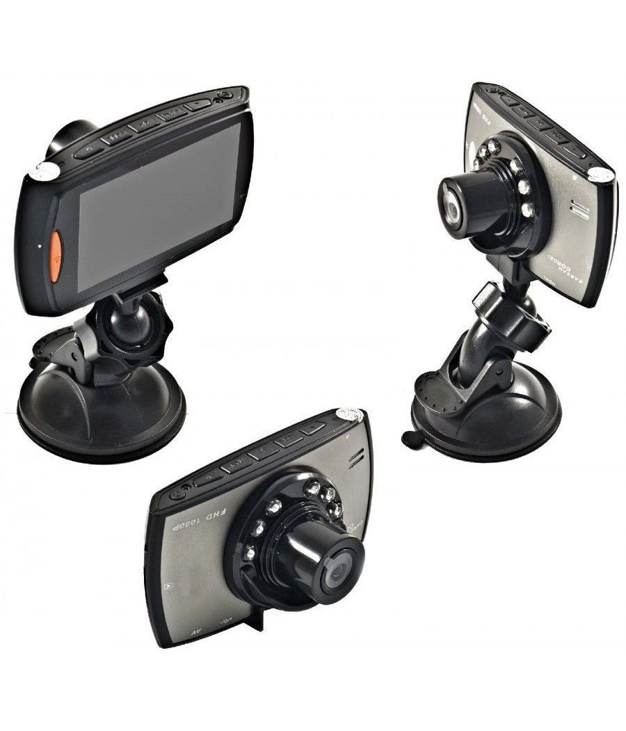 Mini Dvr Telecamera Videoregistratore Auto Hd Monitor Lcd 2.7 Video 6 Led Webcam         