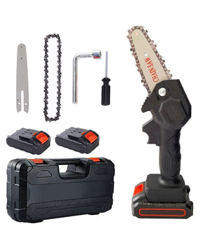 Motosega Elettrica 48v Con Doppia Batteria Motosega Elettrica 6'' Per Tagliarami         