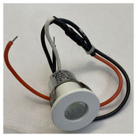 Trade Shop - Mini Faretto Led 2 Watt Incasso 3v-5v Luce Calda 3000k Punto Luce Diametro 20 Mm         