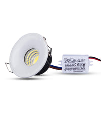 Mini Faretto Led Cob 3w Da Incasso 40mm Spot Con Molla Luce Calda O Fredda  -bianco Caldo      -