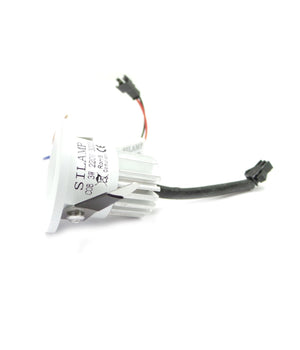 Mini Faretto Led Da Incasso 3w Cob 40mm Spot Incasso Molla Luce Calda Fredda  -bianco Freddo      -