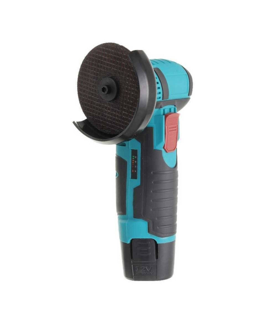 Mini Flex Smerigliatrice A Batteria Litio 12v 1.5ah Disco 76mm Portatile Pratico         