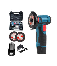 Mini Flex Smerigliatrice A Batteria Litio 12v 1.5ah Disco 76mm Portatile Pratico         