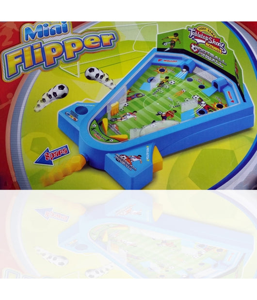 Mini Flipper Calcio Gioco Sportivo 2 Giocatori Football Dai 3 + Anni         