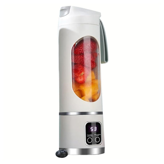 Trade Shop - Mini Frullatore Portatile Spremiagrumi Elettrico Frutta Mixer 450ml Ricaricabile Usb -