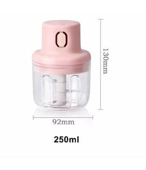 Mini Frullatore Tritatutto Ricaricabile Usb Multifunzionale Alimenti Aglio Q-t36         