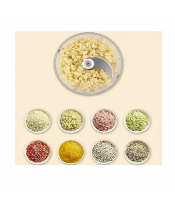 Mini Frullatore Tritatutto Ricaricabile Usb Multifunzionale Alimenti Aglio Q-t36         