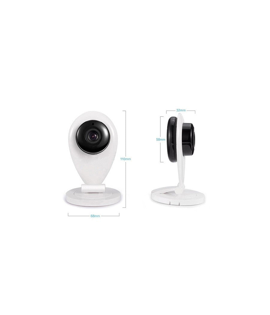 Mini Ip Wifi Sd Dvr Wireless Camera Wifi Hd Ir Smartphone Audio Cam Baby Monitor         