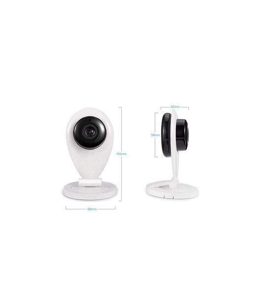Mini Ip Wifi Sd Dvr Wireless Camera Wifi Hd Ir Smartphone Audio Cam Baby Monitor         