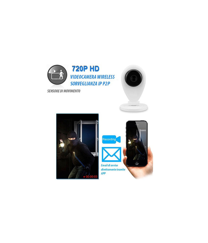 Mini Ip Wifi Sd Dvr Wireless Camera Wifi Hd Ir Smartphone Audio Cam Baby Monitor         