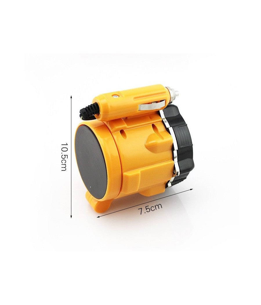 Mini Lampada Torcia Emergenza 5 Led Magnetica 10w Accendisigari 12v Auto         