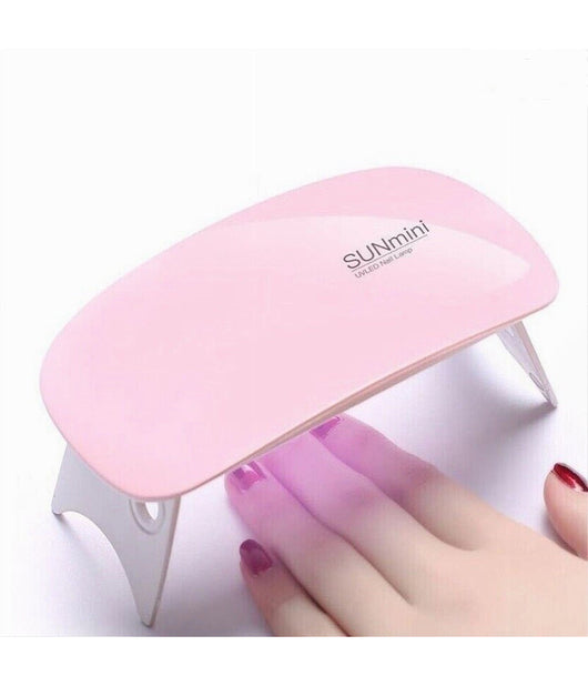 Mini Lampada Uv Led Fornetto Ricostruzione Unghie Per Gel Unghie Mini Portatile         