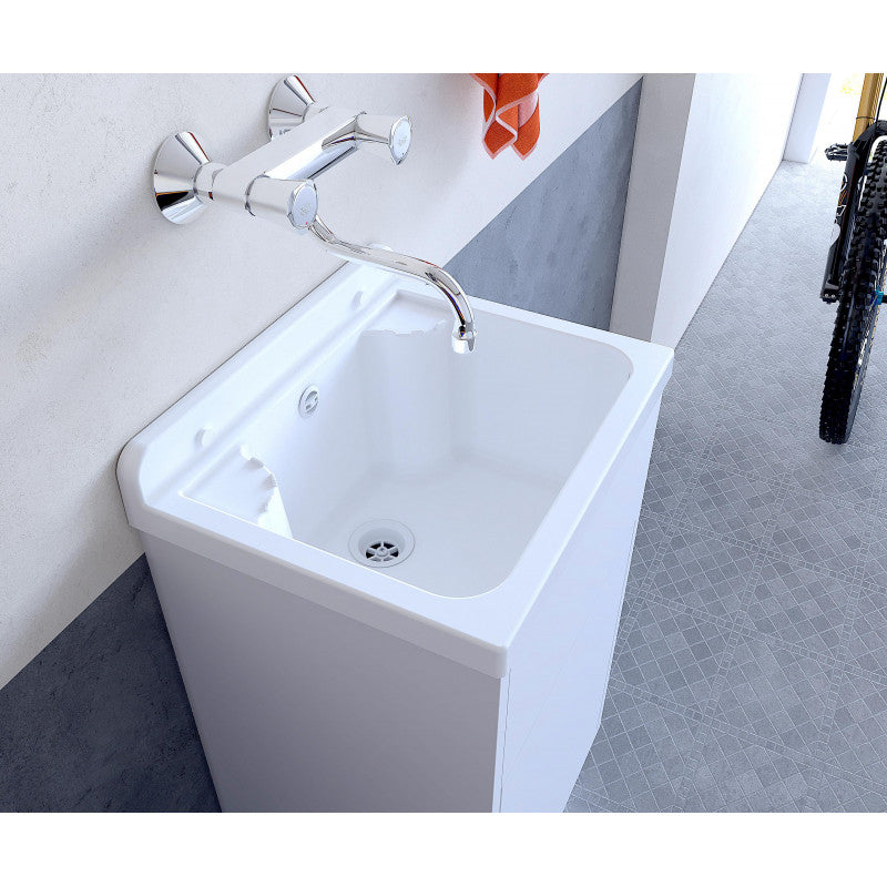 Mini Lavatoio Negrari per interno/esterno 5003PKC vasca in PP 42x34 h 78 cm