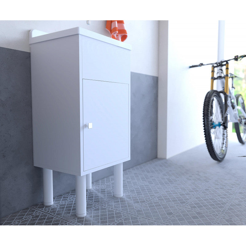 Mini Lavatoio Negrari per interno/esterno 5003PKC vasca in PP 42x34 h 78 cm