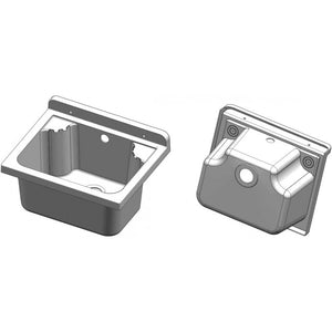 Mini Lavatoio Negrari per interno/esterno 5003PKC vasca in PP 42x34 h 78 cm