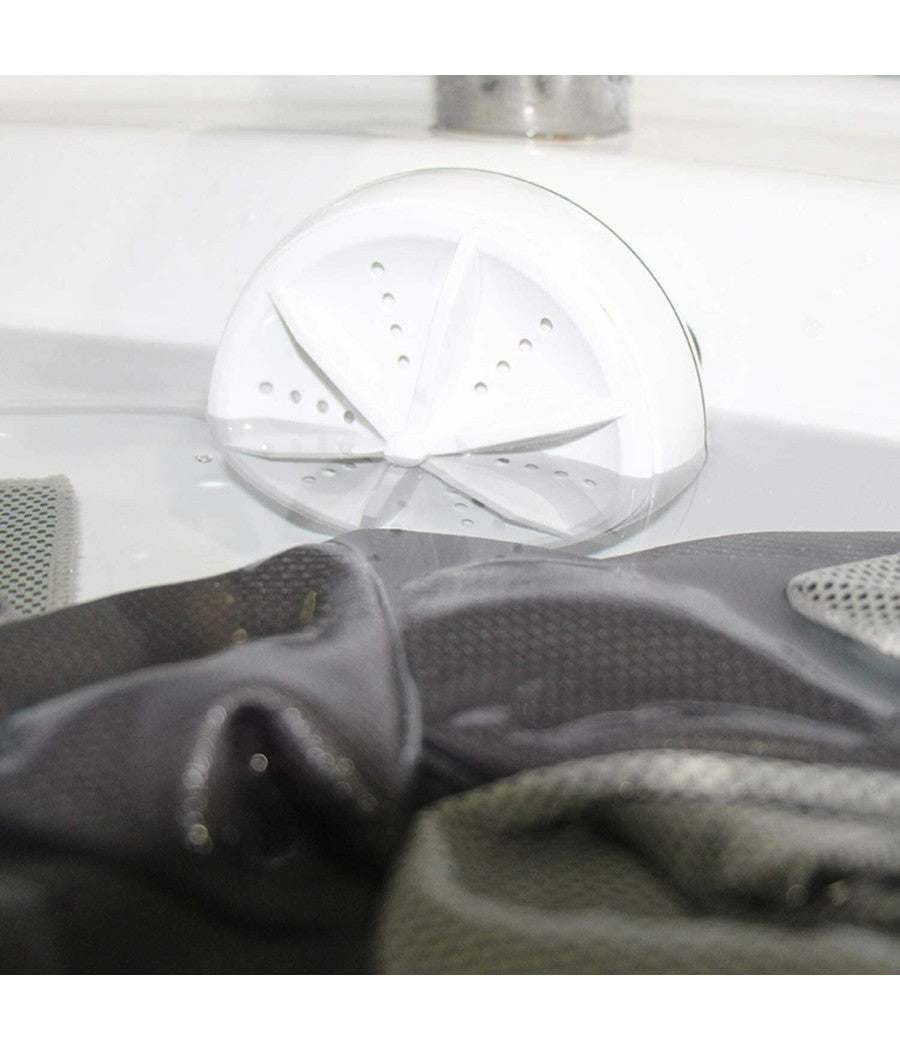 Mini Lavatrice Ad Ultrasuoni Portatile Usb Lavaggio Con Turbine Da Viaggio Barca         