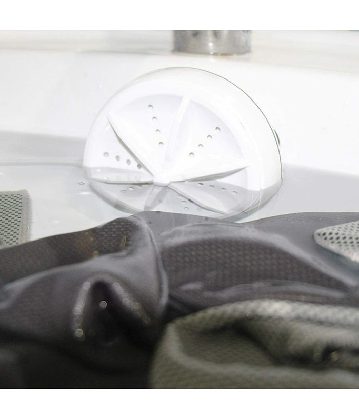 Mini Lavatrice Ad Ultrasuoni Portatile Usb Lavaggio Con Turbine Da Viaggio Barca         