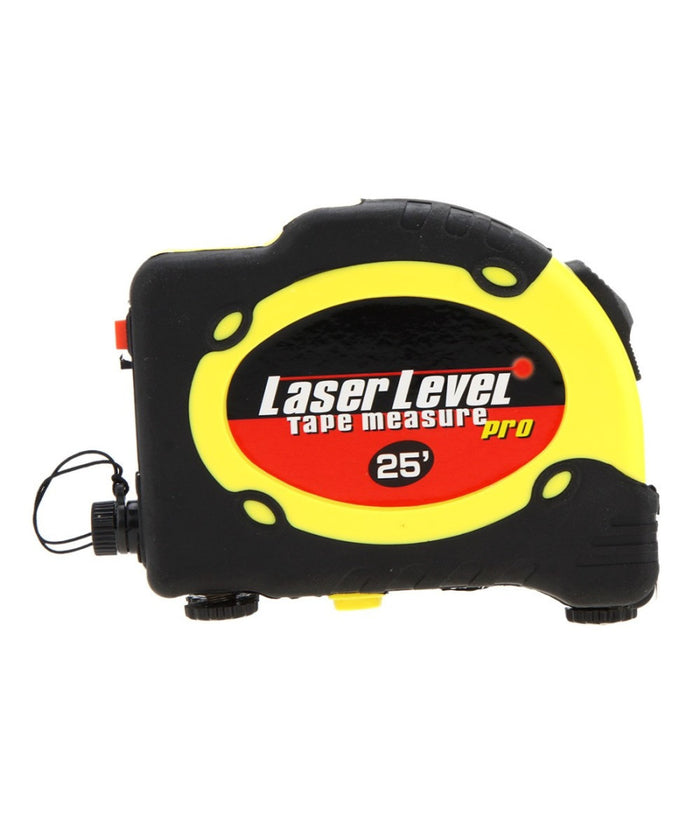 Mini Livella Laser Di Precisione Con Metro Incorporato Con 3 Batterie         