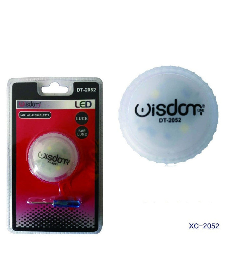 Mini Luce A Vite Per Bici A Led Luci Ruota Raggi Pneumatico Bicicletta Dt-2052         