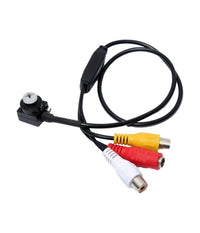 Mini Micro Telecamera Camera Cam Spia Spy A Colori Audio Con Microfono Vite         