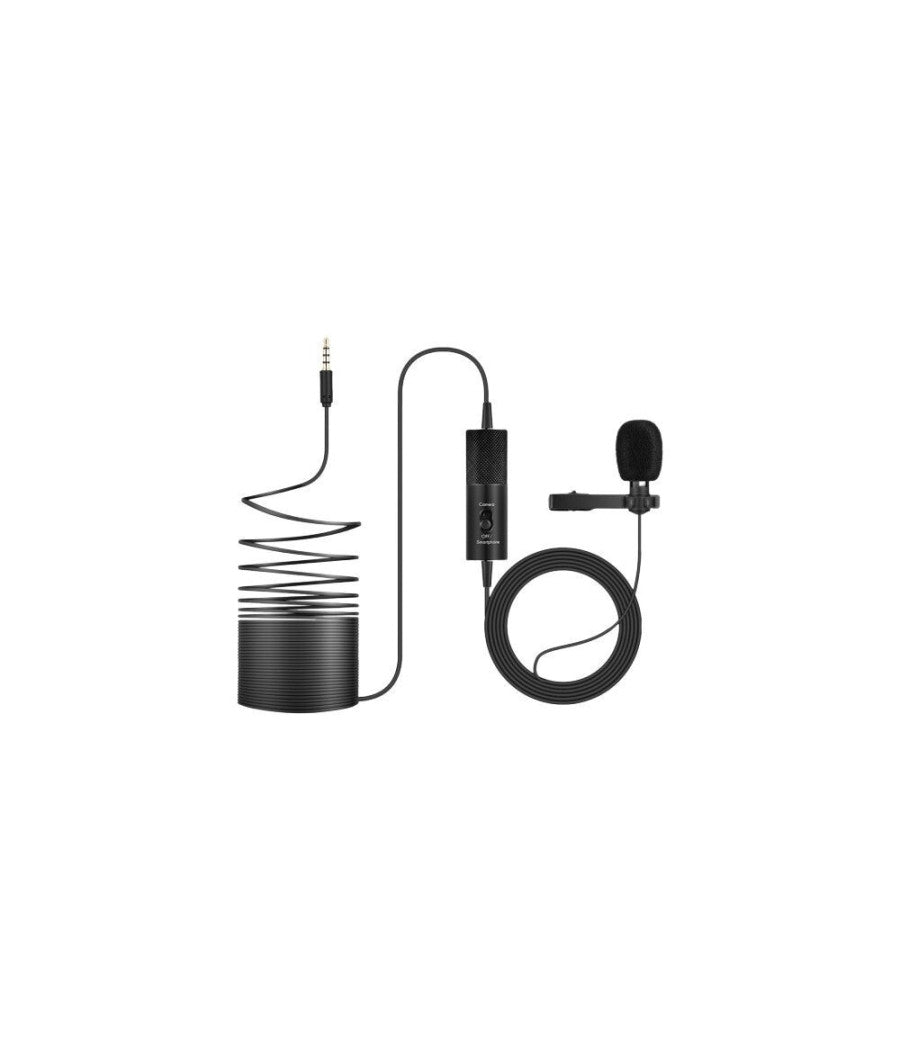 Mini Microfono Lavalier Omnidirezionale 360° Per Smartphone Fotocamera Q-955s         